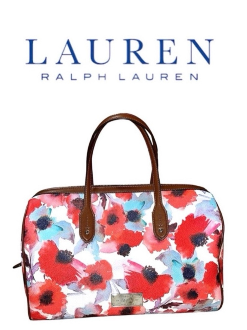 LAUREN Ralph Lauren Barrel Satchel